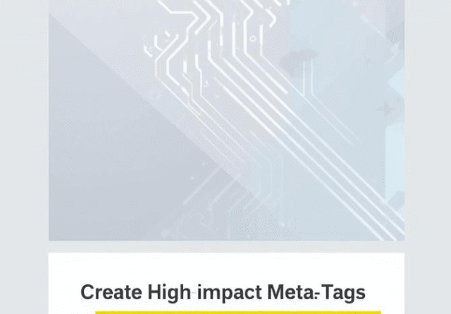 Create high-impact meta tags using trusted AI prompts to improve SEO and drive results