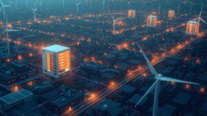 AI data centers increasing global electricity demand.